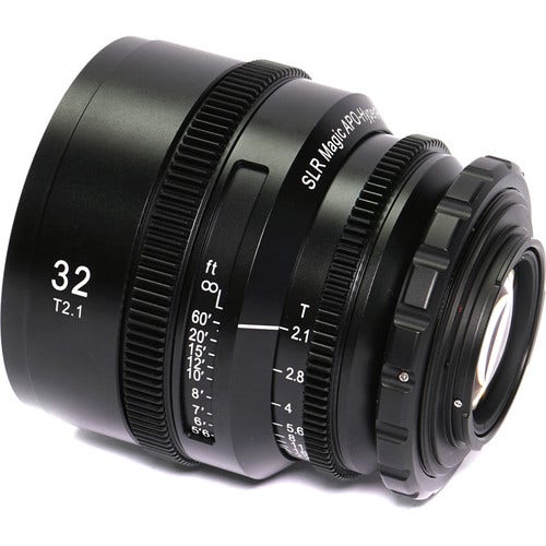 SLR Magic APO HyperPrime CINE 32mm T2.1 cine prime lens, Canon EF mount