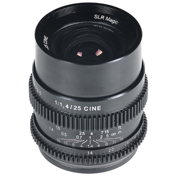 SLR Magic CINE 25mm f1.4 cine prime lens, Sony E mount