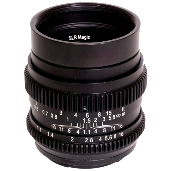 SLR Magic CINE 50mm f1.1 lens, Sony E mount