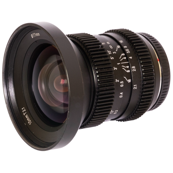 SLR Magic HyperPrime CINE 10mm T2.1 fisheye lens, Micro Four Thirds mount