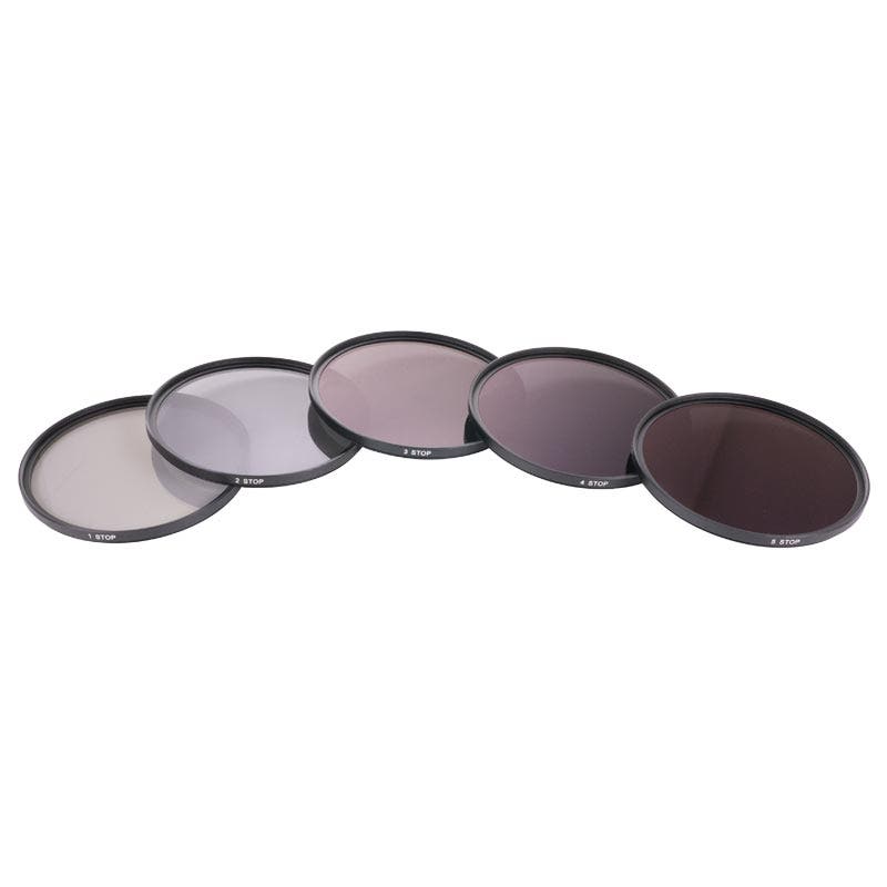 SLR Magic Set of 5 ND Filters, 1-5 Stops, 82mm
