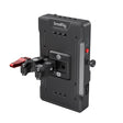 SmallRig V Mount battery adapter plate with crab-shaped clamp