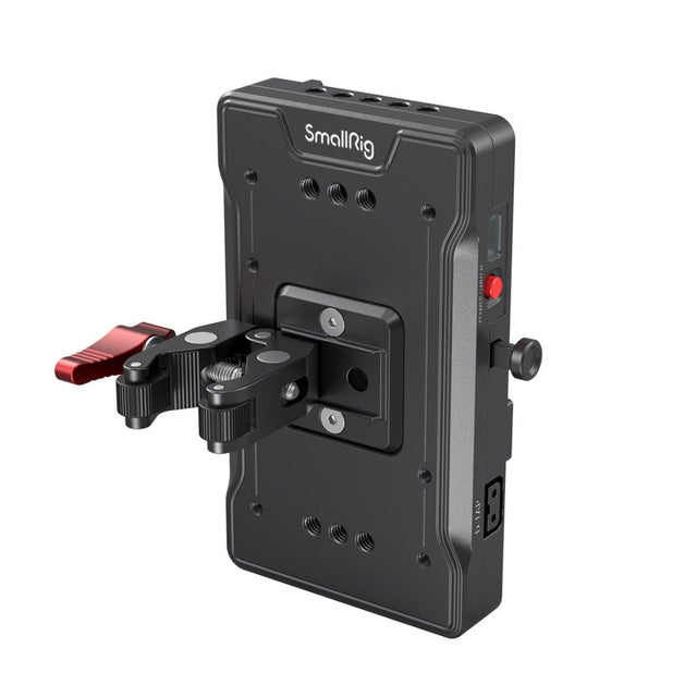 SmallRig V Mount battery adapter plate with crab-shaped clamp
