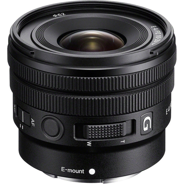 Sony 10-20mm f/4 G wide angle zoom lens.
