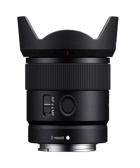 Sony 11mm f/1.8 wide angle prime lens.