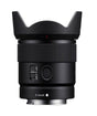 Sony 11mm f/1.8 wide angle prime lens.