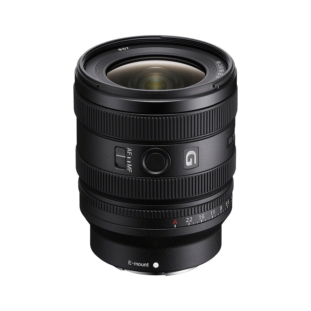 Sony 16-25mm f/2.8 G compact wide angle lens