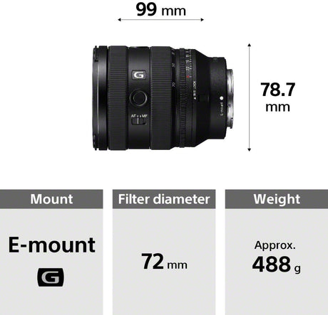 Sony 20-70mm f/4 G Lens - additional product view