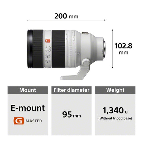 Sony 50-150mm f/2 GM E Mount Lens - additional product view