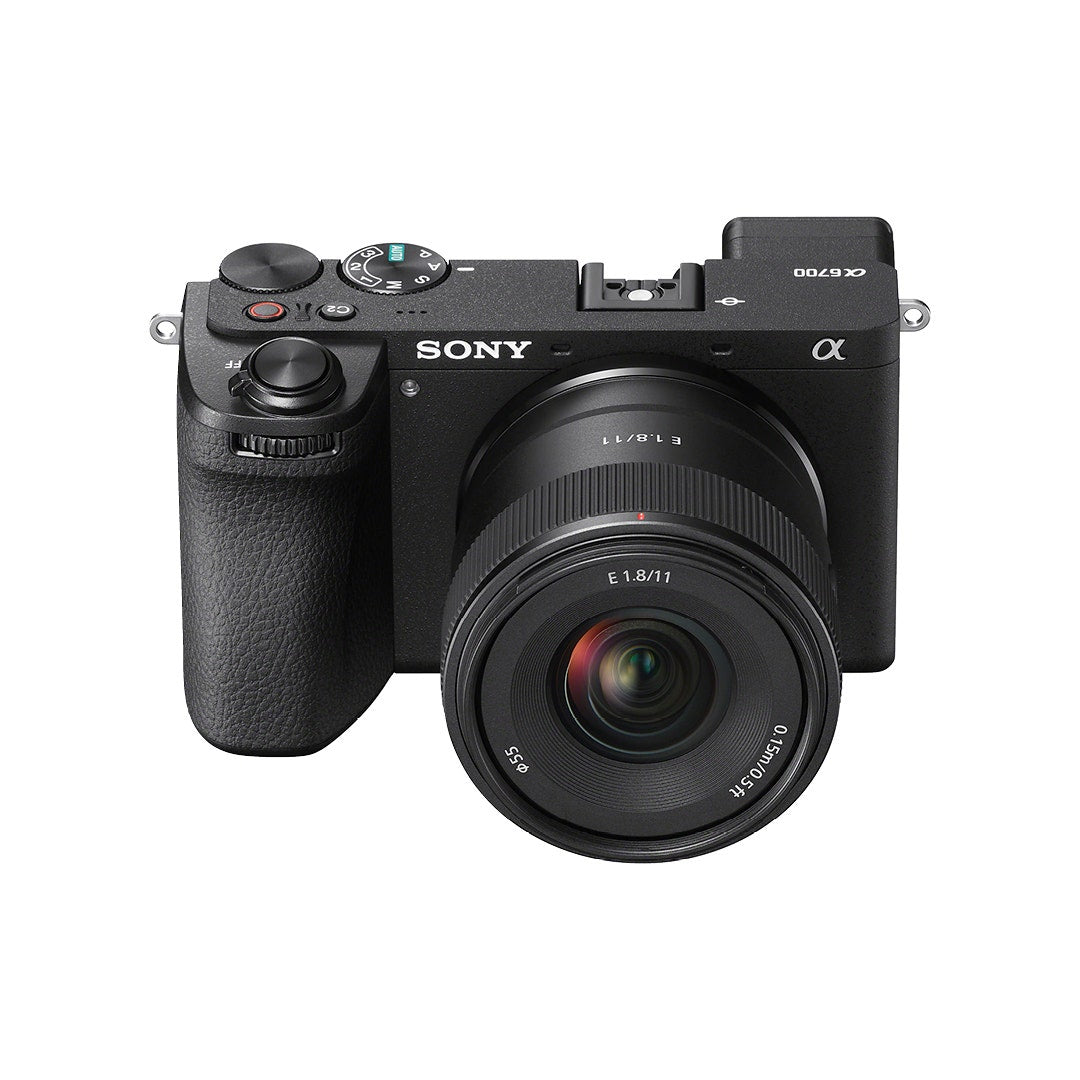 Sony A6700 Body w/Sony 11mm f/1.8 Lens Black Compact System Camera - additional product view
