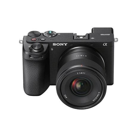 Sony A6700 Body w/Sony 11mm f/1.8 Lens Black Compact System Camera - additional product view