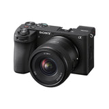 Sony A6700 Body w/Sony 11mm f/1.8 Lens Black Compact System Camera - additional product view