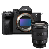 Sony A7 IV with 24-105mm f/4 G OSS standard zoom lens compact camera system