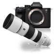 Sony Alpha A7R V body with 200-600mm f/5.6-6.3 G OSS lens compact system camera