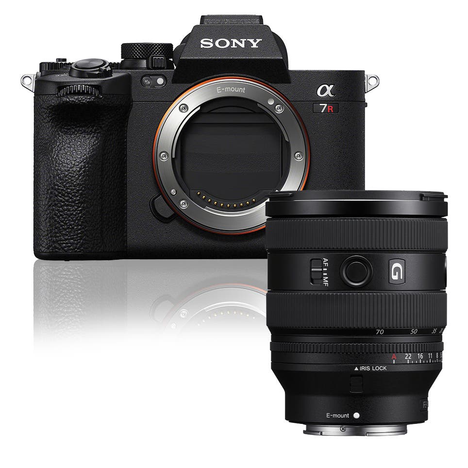 Sony Alpha A7R V Body with E-Mount 20-70mm f/4 G Lens