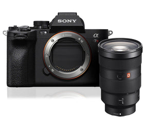 Sony Alpha A7R V camera body with 24-70mm f/2.8 G Master lens