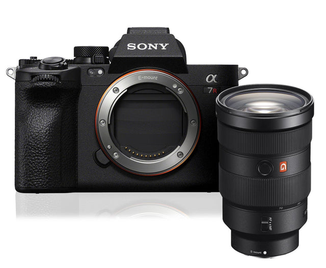 Sony Alpha A7R V camera body with 24-70mm f/2.8 G Master lens
