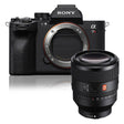 Sony Alpha A7R V body with FE 50mm f/1.2 GM prime lens compact system camera