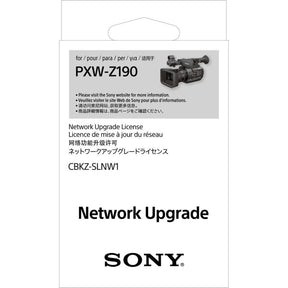 Sony CBKZSLNW1 network upgrade license for camcorder