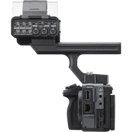 Sony Cinema Line FX5 Video Camera (incl. Handle) with NPSA100 x 3 Batteries - additional product view