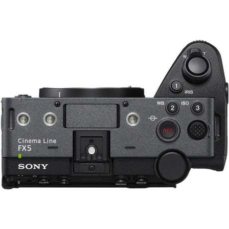 Sony Cinema Line FX5 Video Camera (incl. Handle) with NPSA100 x 3 Batteries - additional product view