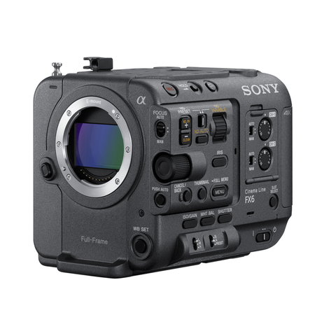 Sony Cinema Line FX6 Full Frame E-Mount Video Camera - additional product view