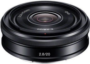 Sony E 20mm f/2.8 Wide Angle Lens, E Mount
