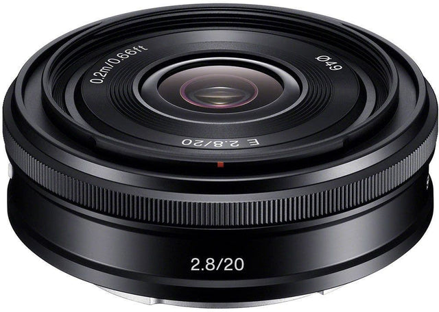 Sony E 20mm f/2.8 Wide Angle Lens, E Mount