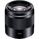 Sony E 50mm f/1.8 Black OSS Portrait Lens - additional product view