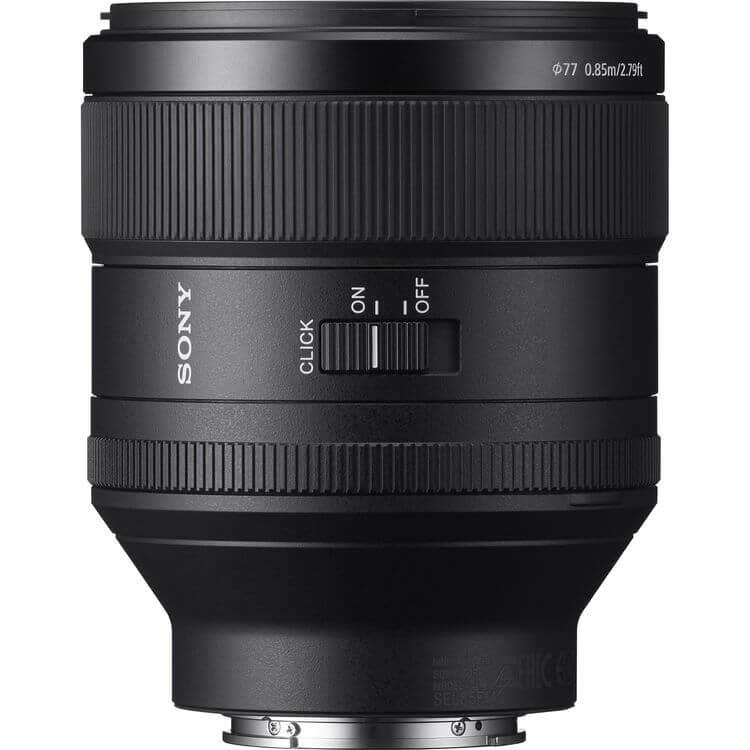 Sony E-Mount 85mm f/1.4 G-Master Mid Telephoto Lens - additional product view
