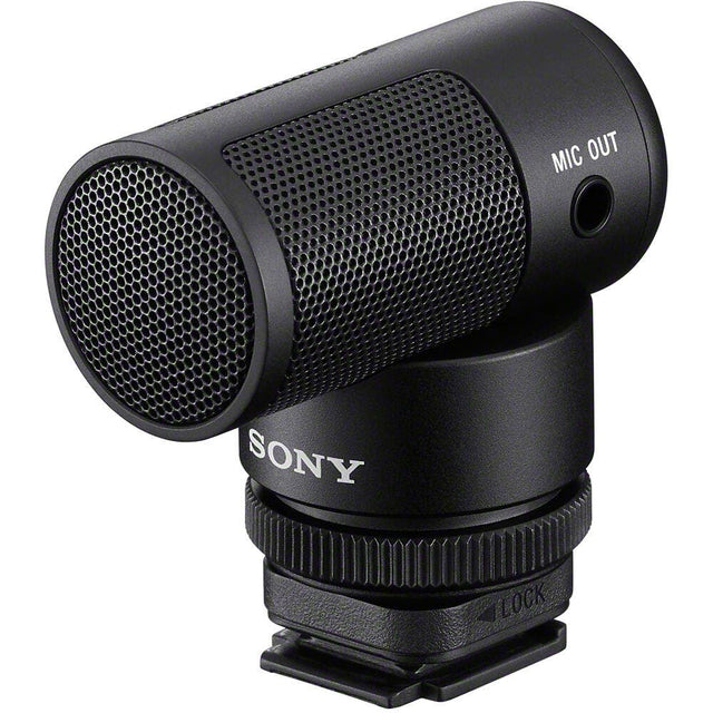 Sony ECM-G1 shotgun microphone.