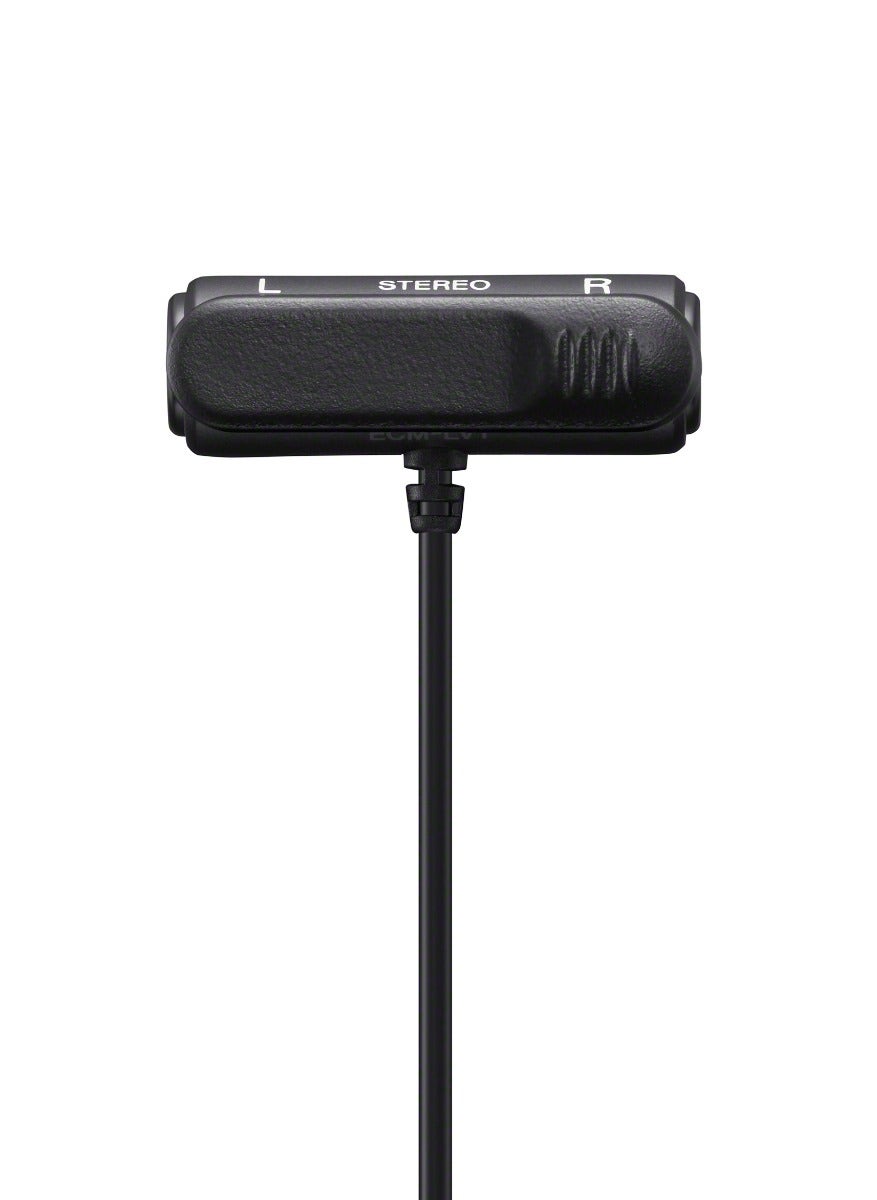 Sony ECM-LV1 Stereo Lavalier Microphone attachment - additional product view