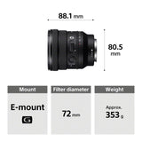 Sony FE 16-35mm f/4 PZ G Lens - additional product view