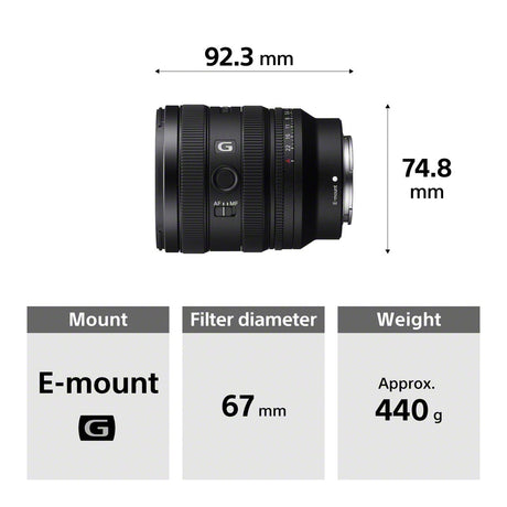 Sony FE 24-50mm f/2.8 G Lens - additional product view