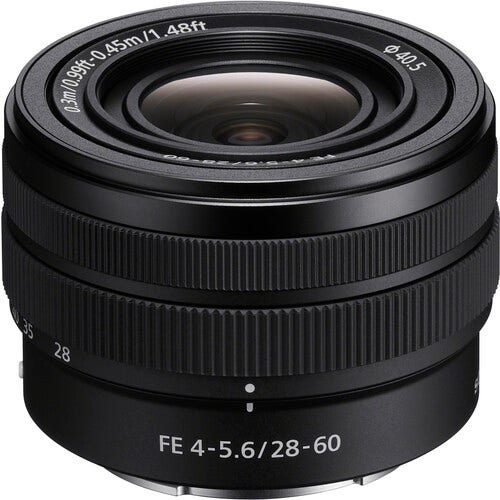 Sony FE 28-60mm f/4-5.6 standard zoom lens