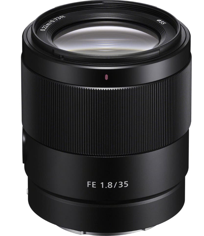 Sony FE 35mm f/1.8 lens