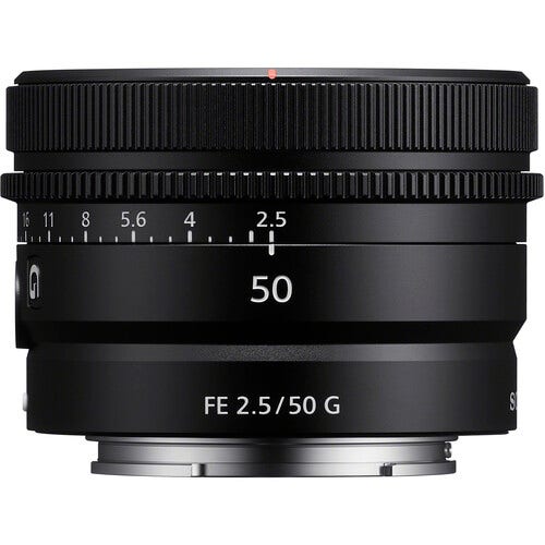 Sony FE 50mm f/2.5 G Full Frame Lens - additional product view