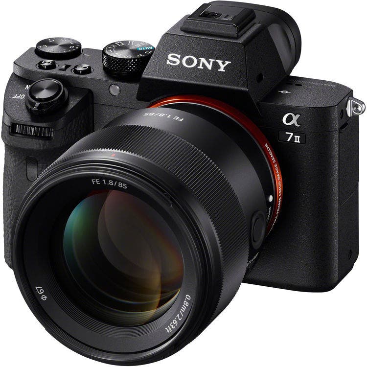 Sony FE 85mm f/1.8 Lens - additional product view