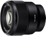 Sony FE 85mm f/1.8 lens, Sony E mount