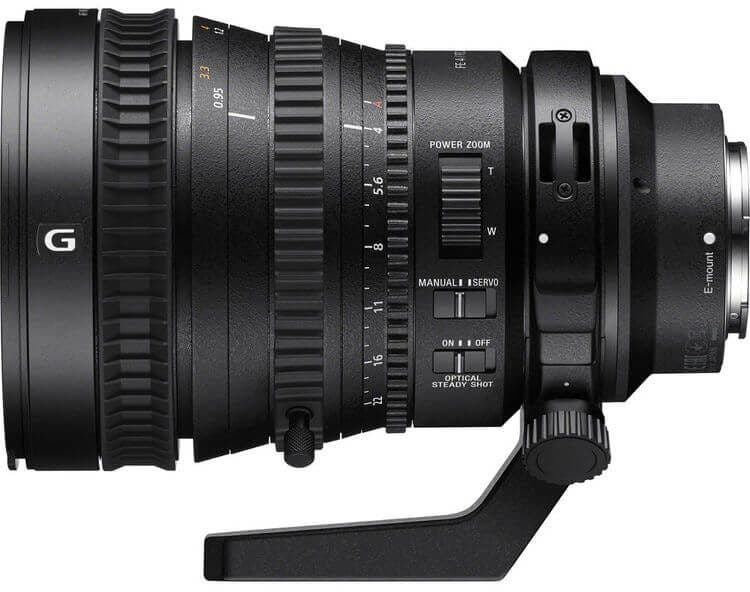 Sony FE PZ 28-135mm f/4 G Lens, FE Mount