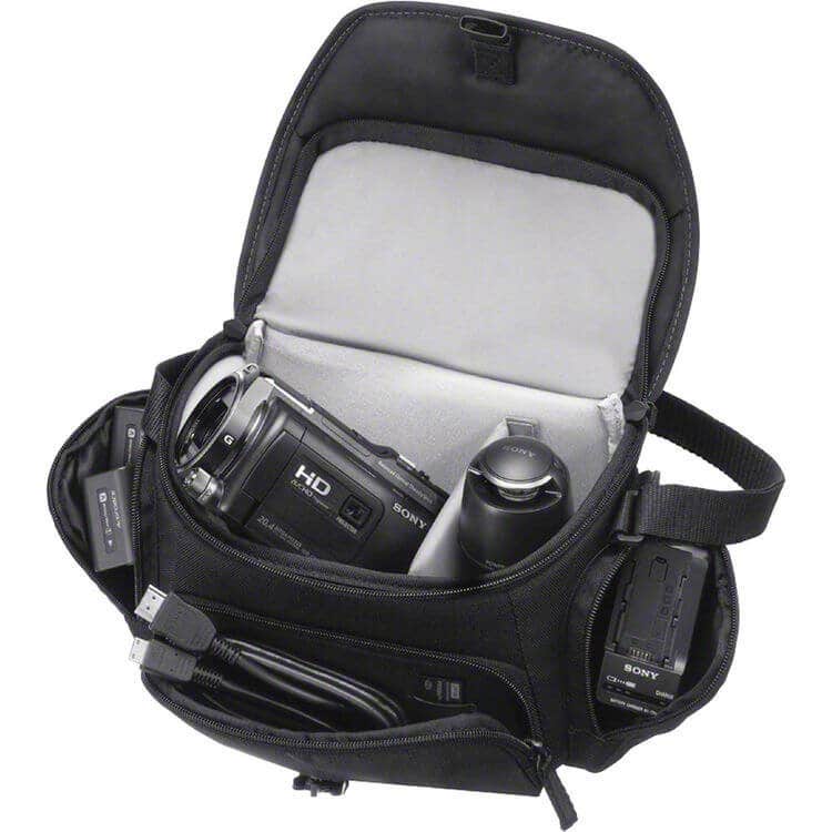 Sony LCSU21 Black Carry Case - additional product view