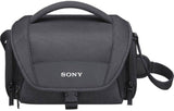 Sony LCSU21 black carry case