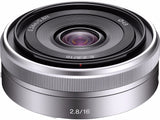 Sony NEX 16mm f/2.8 Wide Angle Lens, E Mount