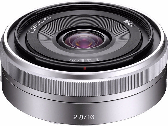 Sony NEX 16mm f/2.8 Wide Angle Lens, E Mount