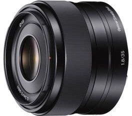 Sony NEX 35mm f/1.8 OSS Lens, E Mount