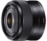 Sony NEX 35mm f/1.8 OSS Lens, E Mount