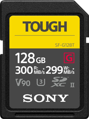 Sony SF-G Tough Series 128GB SDXC UHS II V90 memory card
