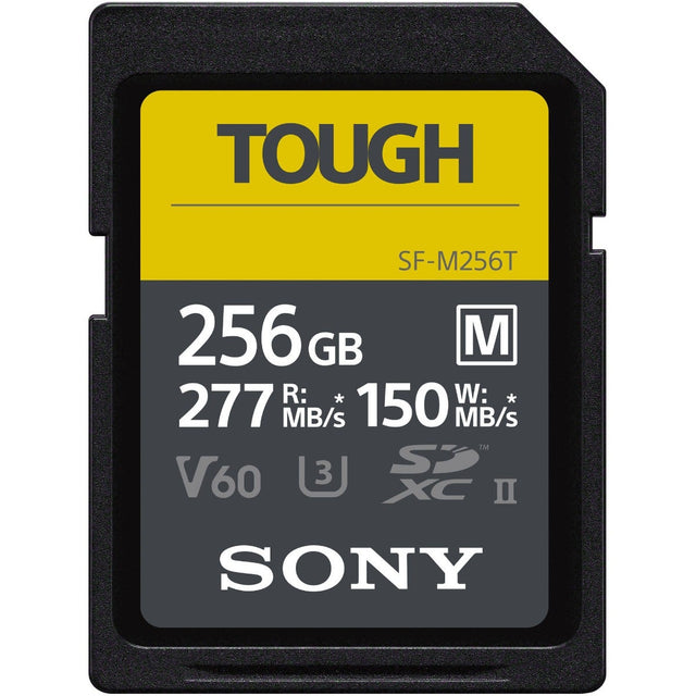 Sony SF-M Series Tough 256GB SDXC UHS-II V60 memory card