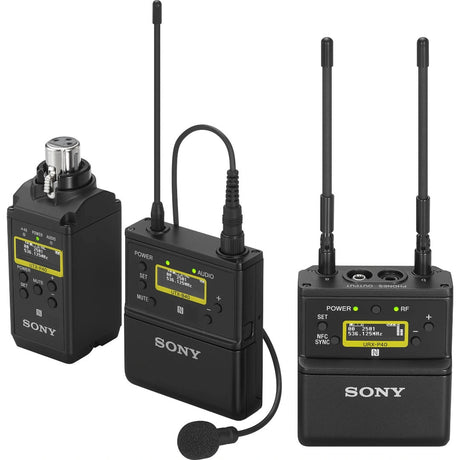 Sony UWPD26 lav plug on wireless microphone system.