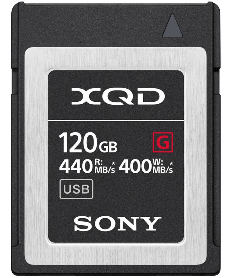 Sony XQD G Series 120GB F memory card